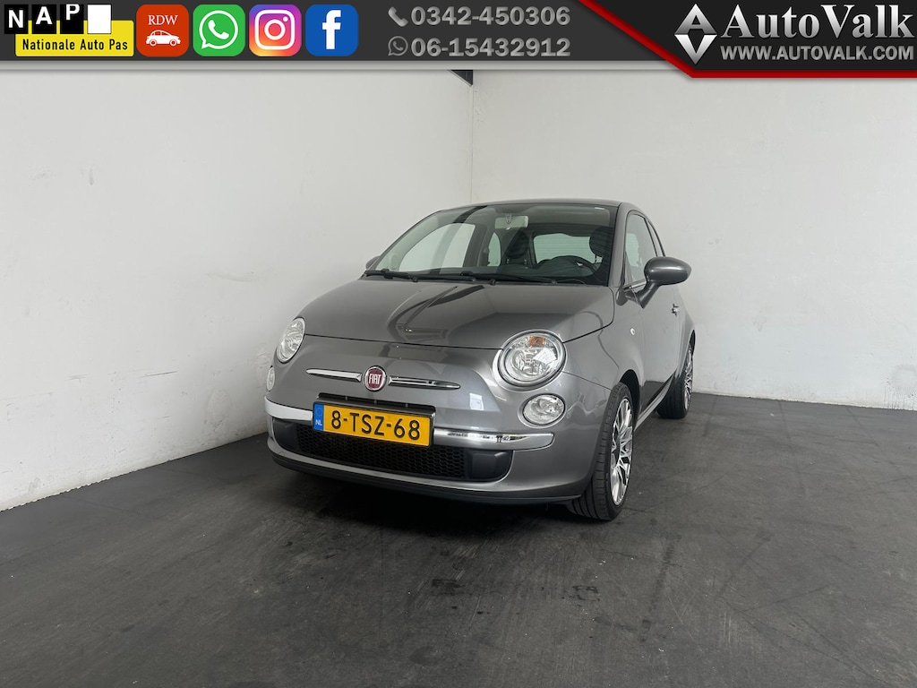 Fiat 500 0.9 TwinAir Lounge. Pano!