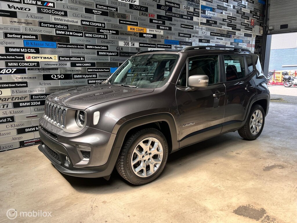 Jeep Renegade 1.3T Limited Automaat, Pano, Apple Carplay