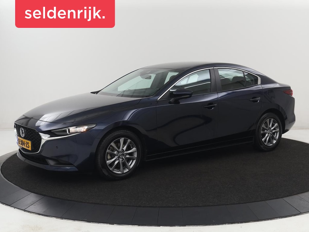 Mazda 3 2.0 e-SkyActiv-G M Hybrid 122 Comfort | Head-Up | Adaptive cruise | Camera | Carplay | Stuurverwarming | Full LED | Stoelverwarming | Navi Full map | Climate control