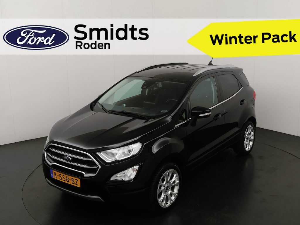 Ford EcoSport 125PK EcoBoost Titanium | Camera | Winter Pack | B&O | Half leder | 17-inch |