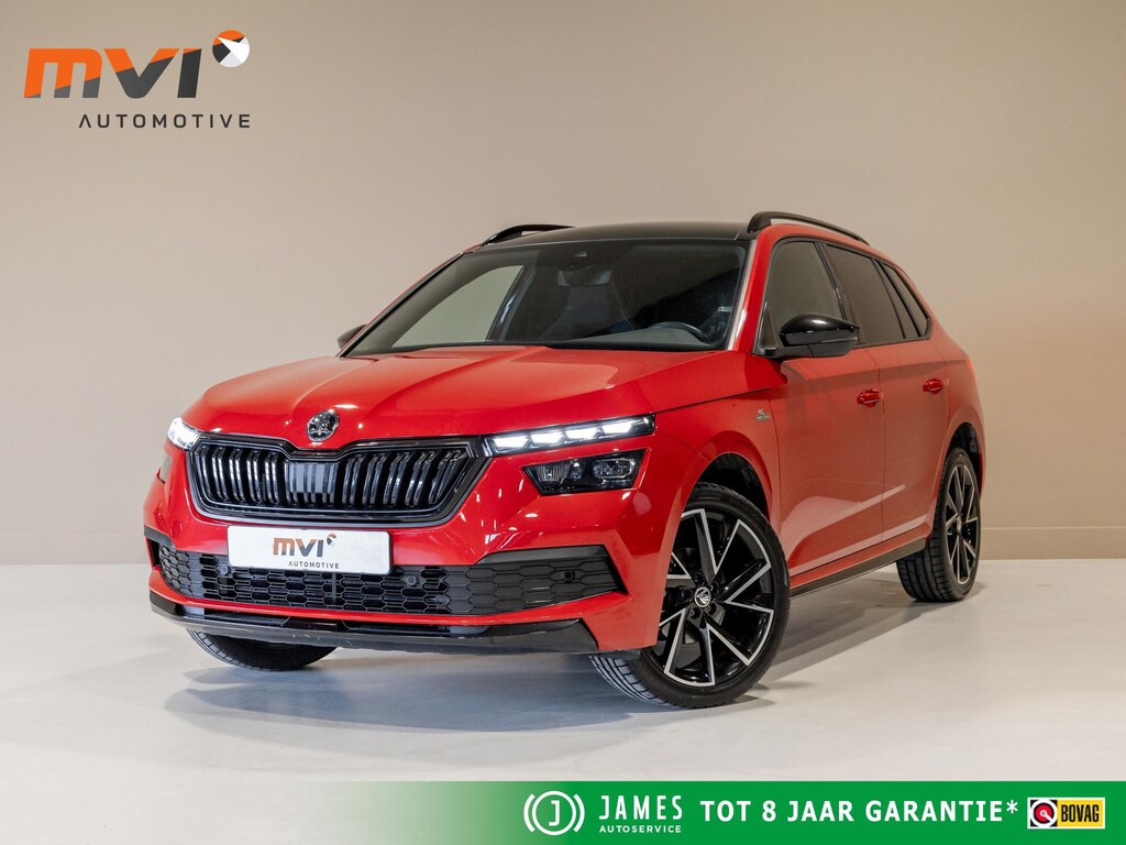 Skoda Kamiq 1.0 TSI Monte Carlo / 110pk / Panorama dak / Achteruitrij camera / Adaptieve cruise control /