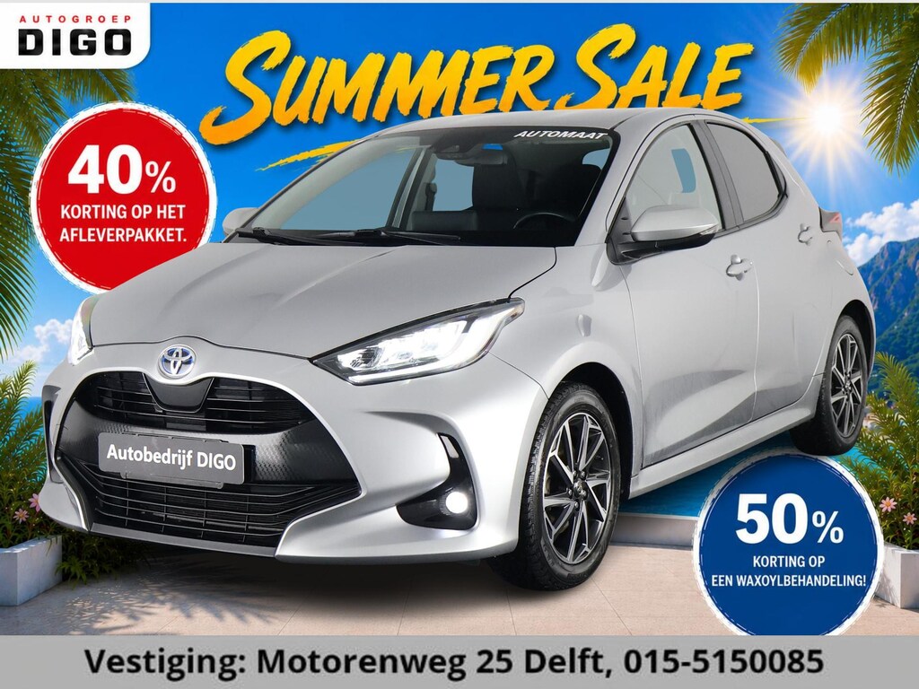 Toyota Yaris 1.5 HYBRID DYNAMIC SILVERLINE GARANTIE TOT 9-2031 CARPLAY NAVIGATIE .CAMERA. ADAPTIEVE CRUISE CONTROL . APPLE CARPLAY & ANDRIOD AUTO .