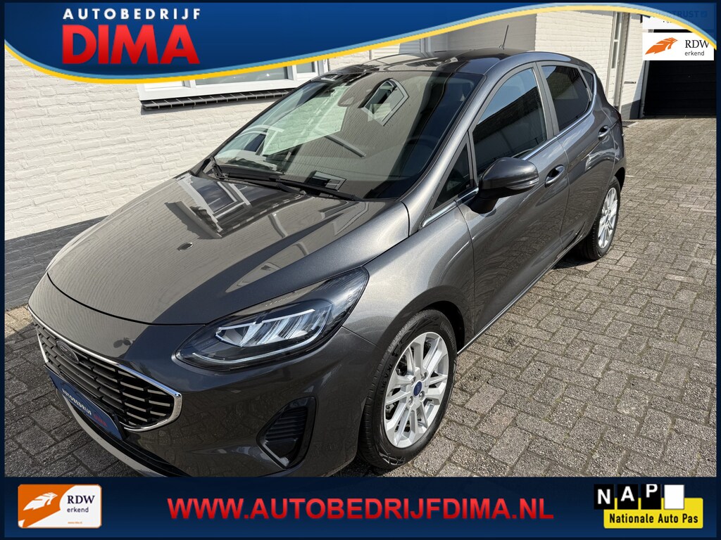 Ford Fiesta 1.0 EcoBoost Hybrid Titanium X Automaat/ Navi/ Camera/ LED/ Stuur+ Stoelverwarming/ ECC