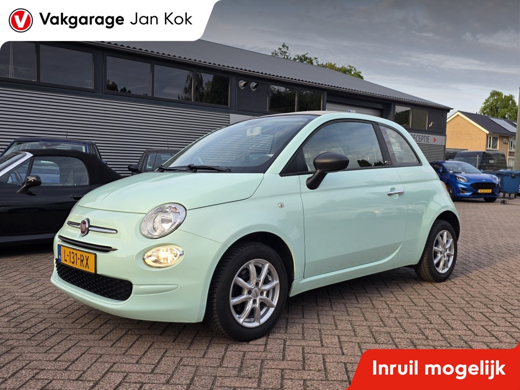 Fiat 500C 0.9 Turbo 82pk Popstar cabrio, Airco.