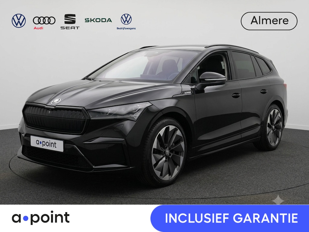 Skoda Enyaq iV 80 Sportline SOH 90% | 204pk | Navigatie | Parkeercamera | Adaptieve cruise controle | Stoelverwarming | Stuurverwarming | Adapt. Cruise |