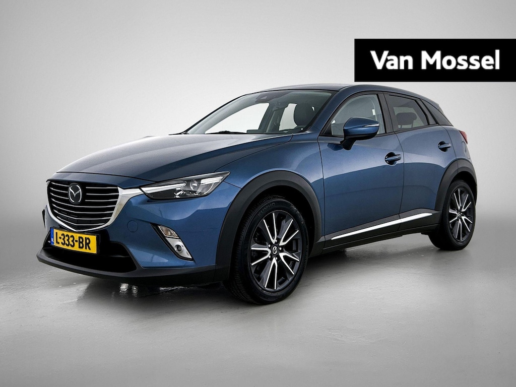 Mazda CX-3 2.0 SkyActiv-G 120 GT-M | ADAPTIVE CRUISE CONTROL | ACHTERUITRIJCAMERA | STOEL/STUUR VERWARMING | KEYLESS ENTRY |