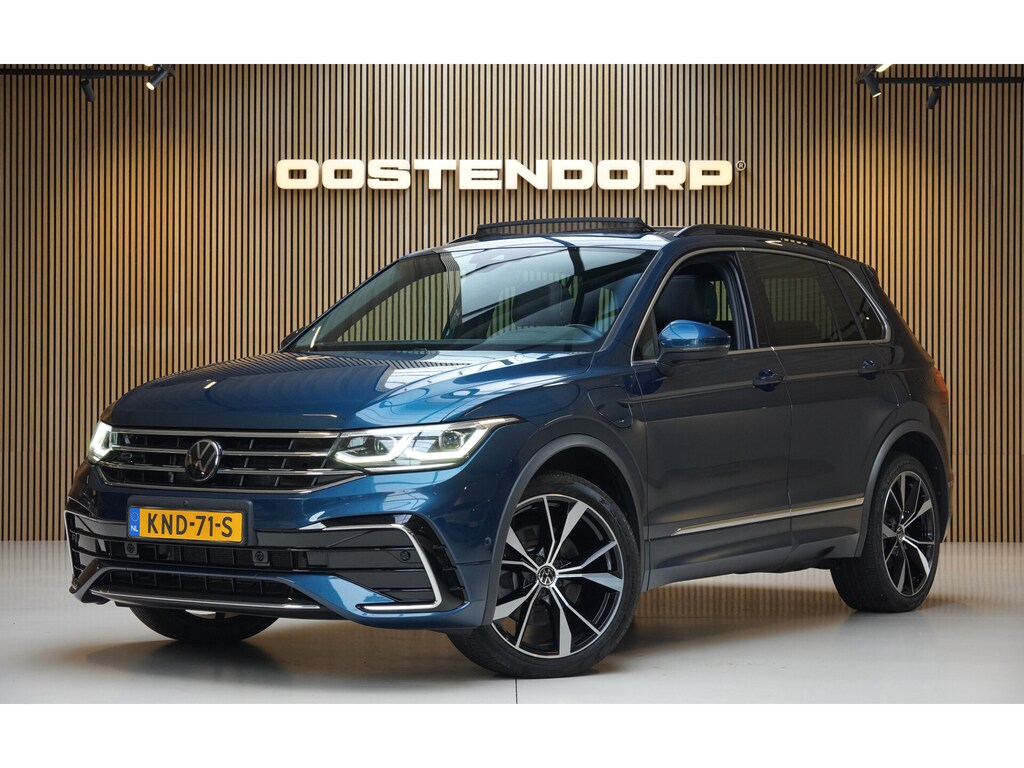 Volkswagen Tiguan 1.4TSI/245pk eHybrid R-Line|2023|Trekhaak|Panoramadak|PDC+Assist+360Camera|20"LMV|Head-up|Keyless|Matrix-LED|Blindspot