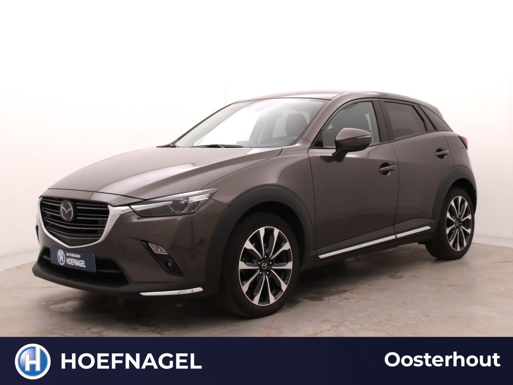 Mazda CX-3 2.0 SkyActiv-G 120 GT-M | Adaptive Cruise | Stoelverwarming | BOSE | HUD | CarPlay | Camera | Leder | Parkeersensoren