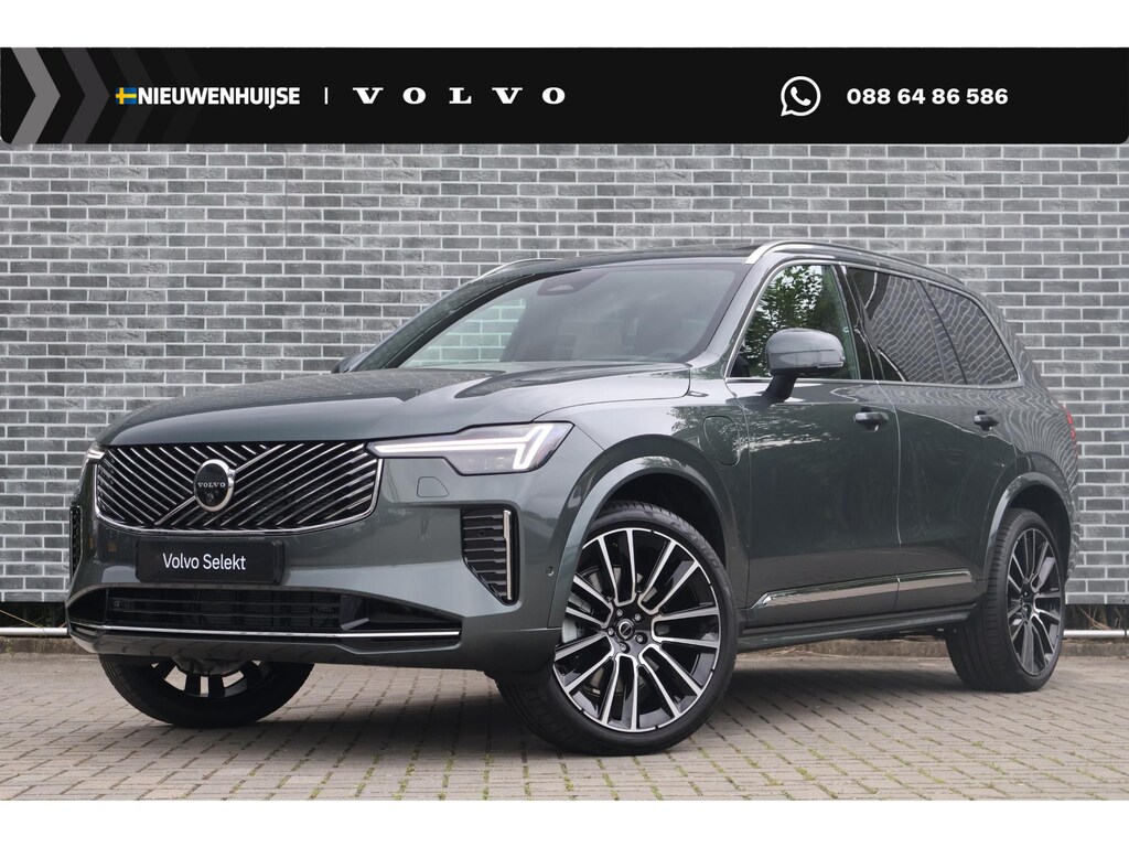 Volvo XC90 2.0 T8 Plug-in hybrid AWD Ultra Bright Exec. Ed. | Geventileerde voorstoelen | Massagefunctie | Luchtvering | 22" lichtmetalen velgen | Stoelverwarming | verwarmd stuurwiel | Elektr. bedienbaar schuif-\-kanteldak | Extra getint glas | Gelamineerde ramen | Bowers & wilkins Audio | Head-up display | Google Services |