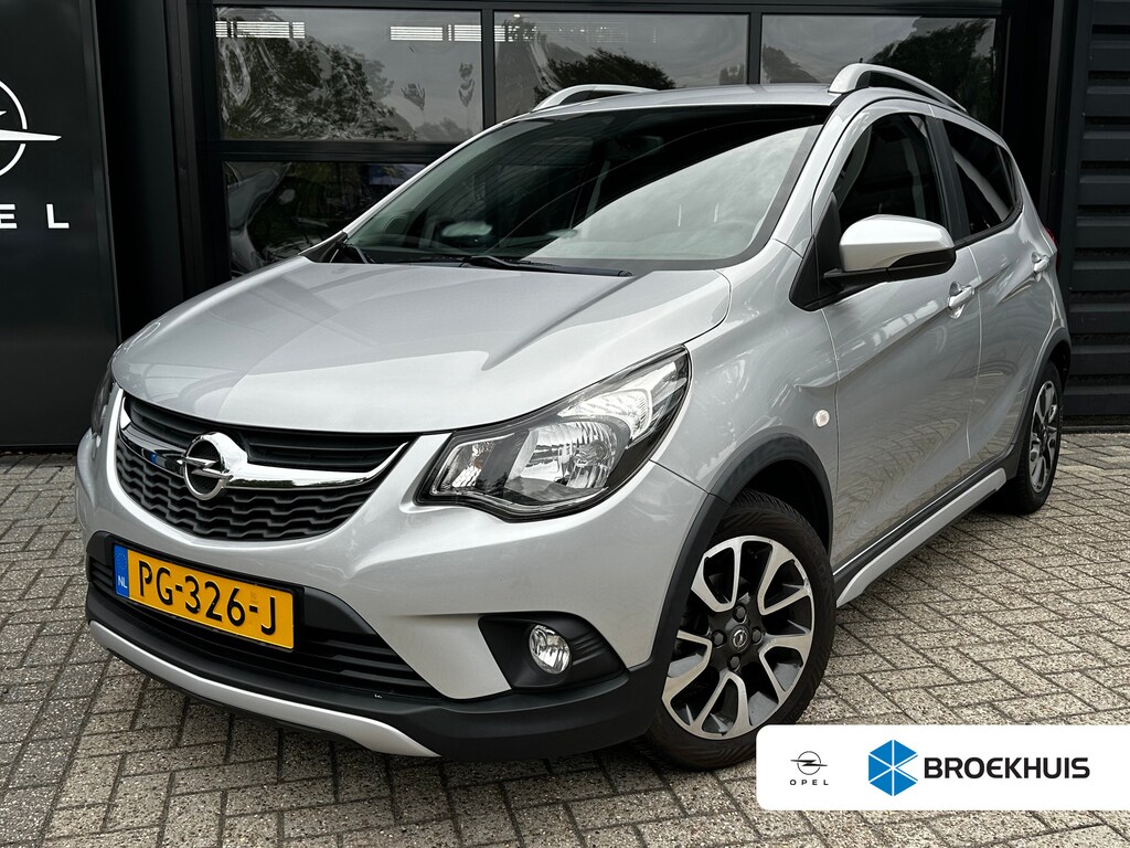 Opel Karl 1.0 75 PK Rocks Online Edition | APPLE CARPLAY/ANDROID AUTO| PARKEERSENSOREN ACHTER| CRUISE CONTROL| AIRCO| 15" LM-VELGEN| DEALER ONDERHOUDEN|