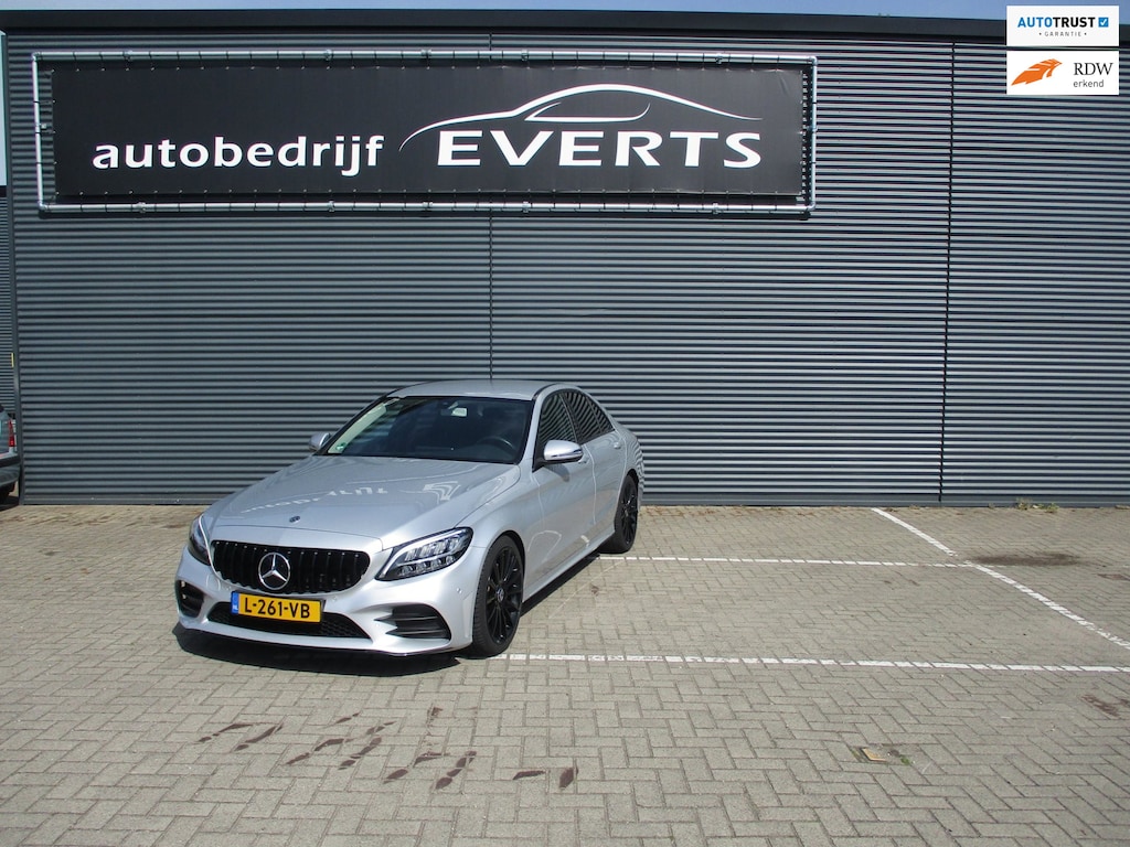 Mercedes-Benz C-klasse 200 Premium Plus Pack AMG Facelift 69982 digitaal daschbord grootscherm navigatie zeer complete auto