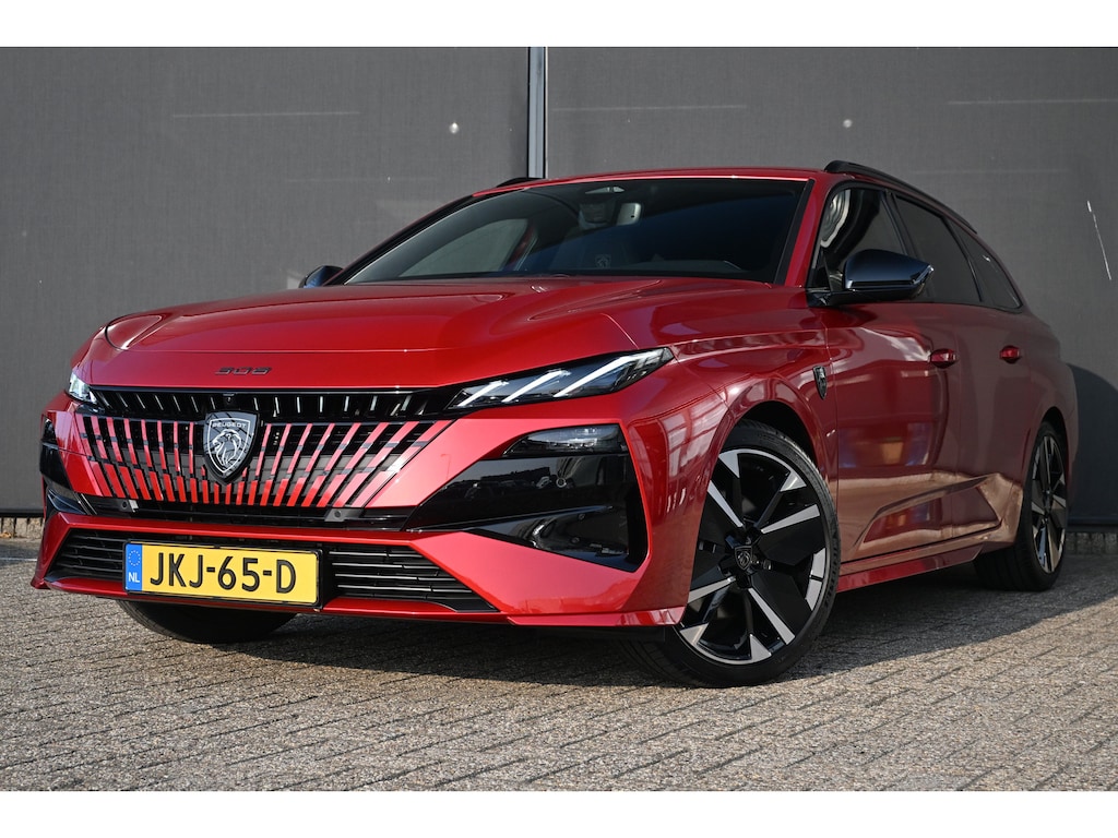 Peugeot 308 SW 1.2 Hybrid 145 e-DCS6 GT Tot 8 Jaar Garantie! | 360 Camera | Adaptive Cruise | Dodehoek-Detectie | LED-Matrix | Sfeerverlichting | !!