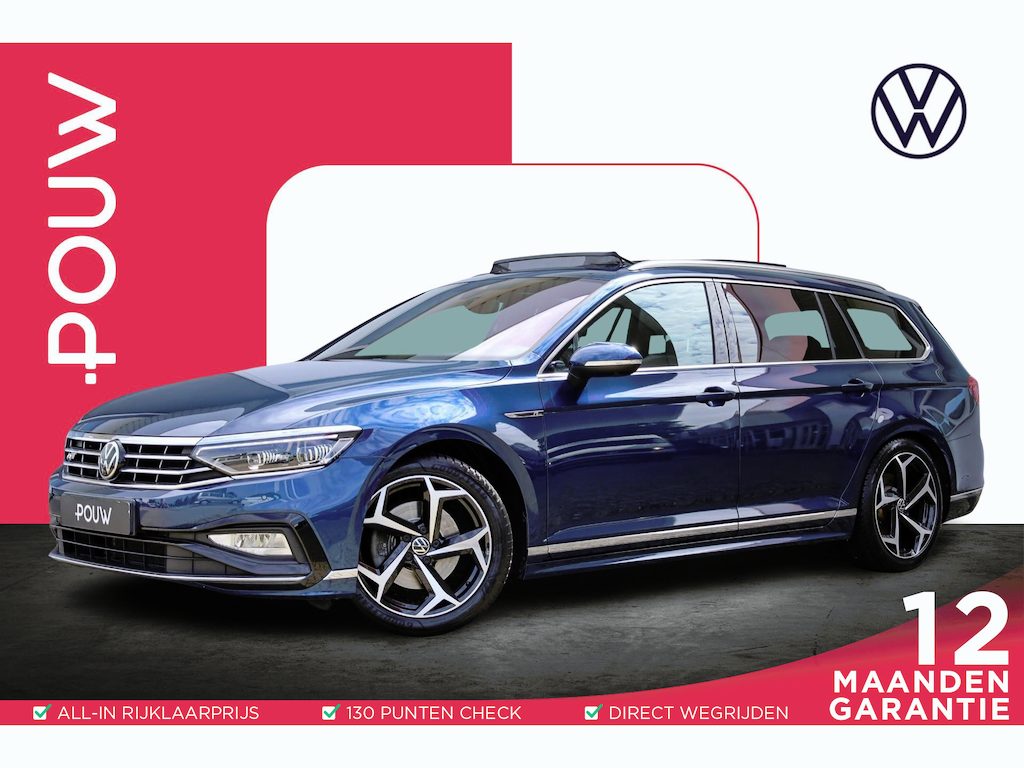 Volkswagen Passat Variant 1.5 TSI 150pk DSG R-Line Business + | Panoramadak | Achteruitrijcamera | Stoelverwarming