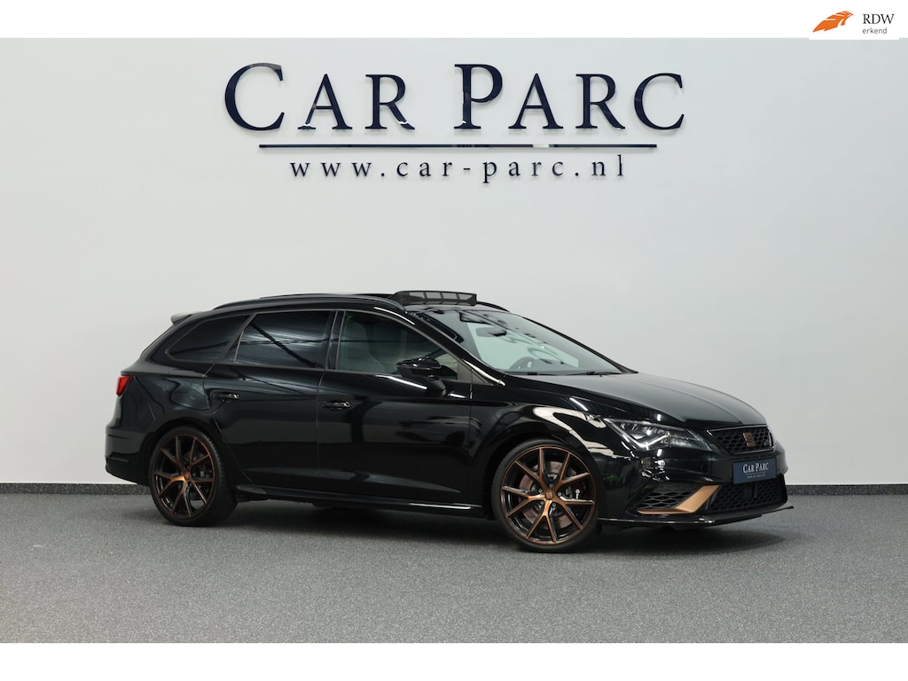 SEAT Leon ST 2.0 TSI 4DRIVE CUPRA R 300+PK LED/CARBON/VIRTUAL/SFEER/PANO/ALCANTARA+S.VERWARMING/19" LMV/CAM/ACC/12 MND GARANTIE!