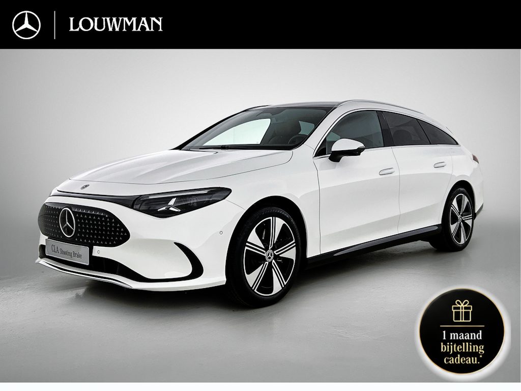 Mercedes-Benz CLA Shooting Brake 250+ Business Solution 85 kWh | Smartphone integratiepakket | Warmtewerend, donkergetint glas | Massagefunctie | Vast panoramadak | 18 inch zes-dubbelspaaks lichtmetalen velgen |