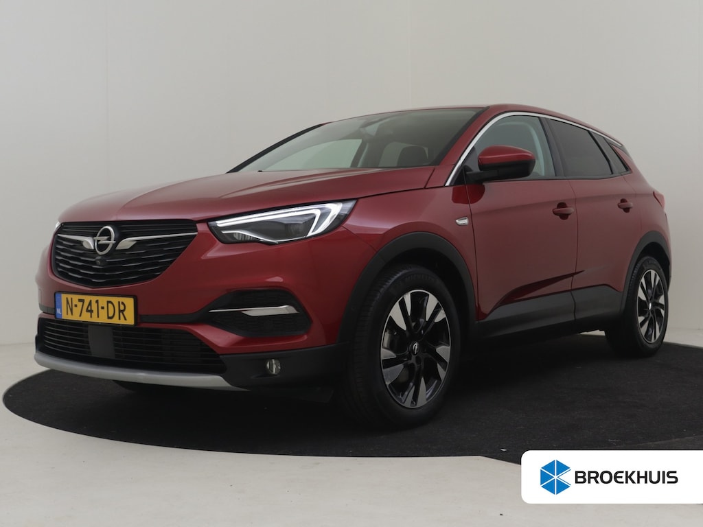 Opel Grandland X 1.2 Turbo Business Elegance l Trekhaak l Riem is Vervangen! l Apple Car play/Android l Navigatie l Parkeersensoren l 18' l Camera l