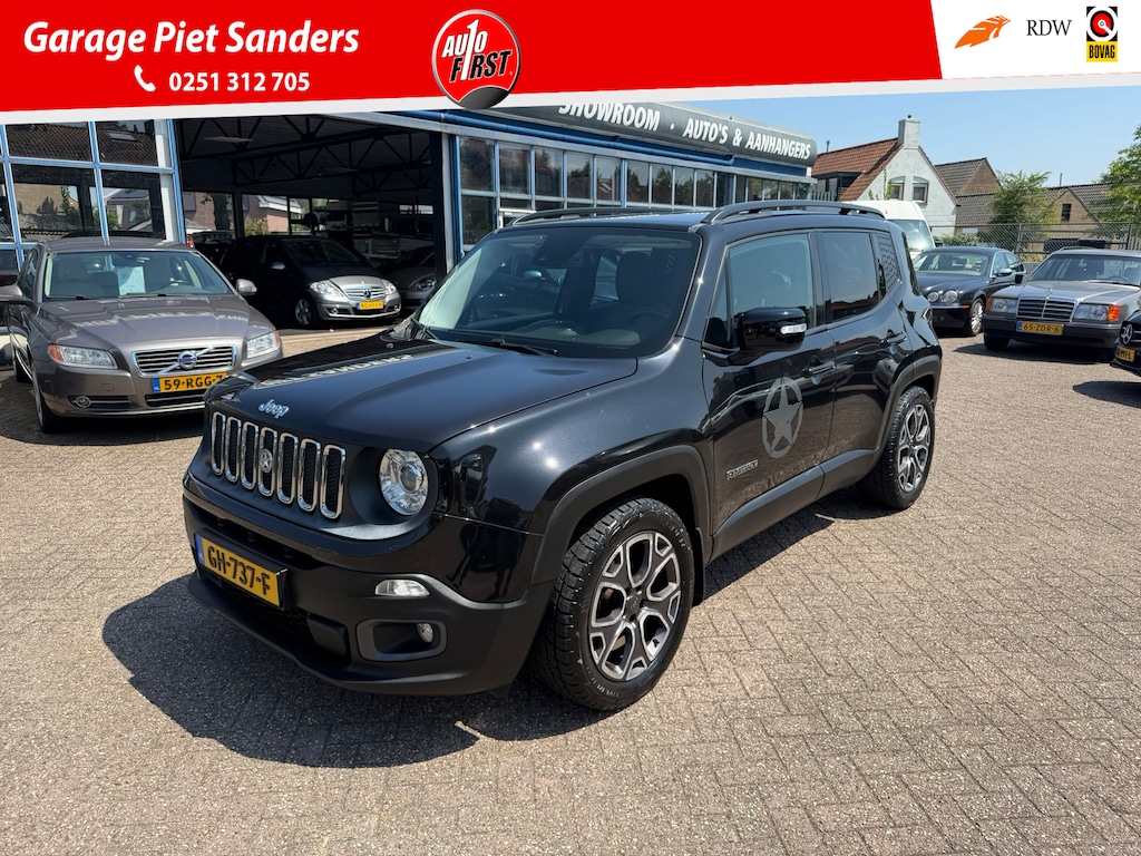 Jeep Renegade 1.4 MultiAir Limited I LPG I Leder I Clima I Panorama I NL-Auto