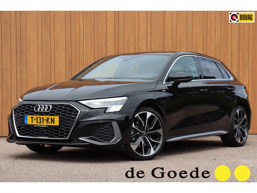 Audi A3 35 TFSI S-Line Sportback org.NL h.leer+el+mem+vw matrix-LED camera el.klep park.hulp Ambient Light Plus