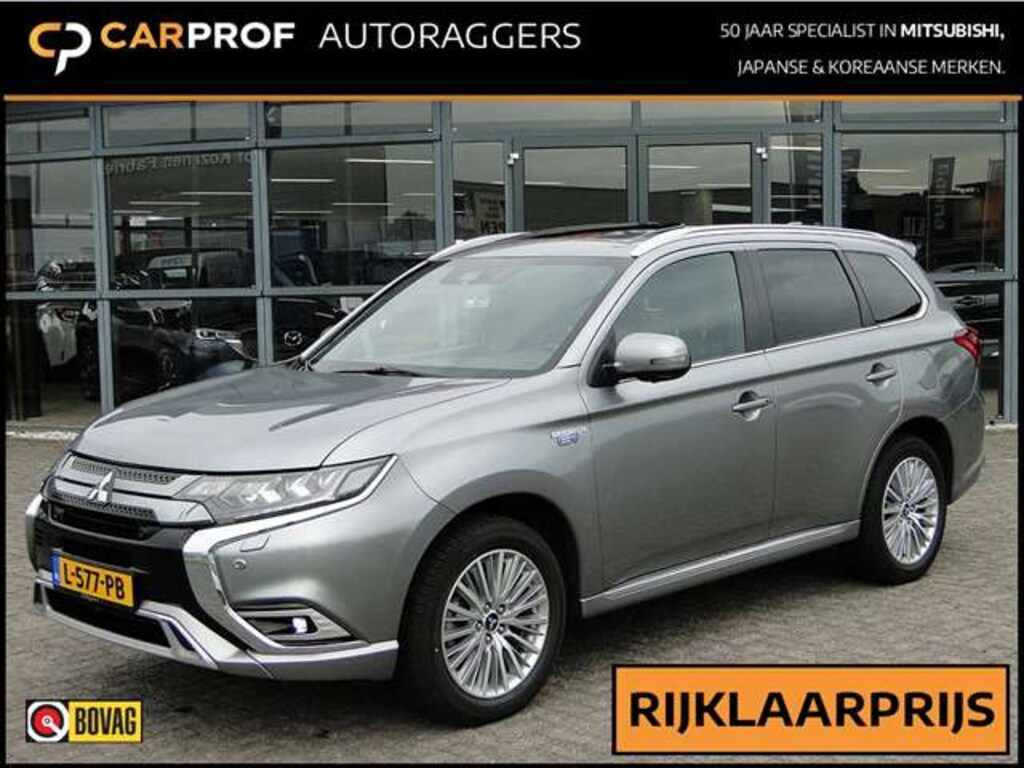 Mitsubishi Outlander 2.4 Phev Instyle | Rijklaarprijs | NL-Auto | Trekhaak | Navi | Leer | 2020 MY