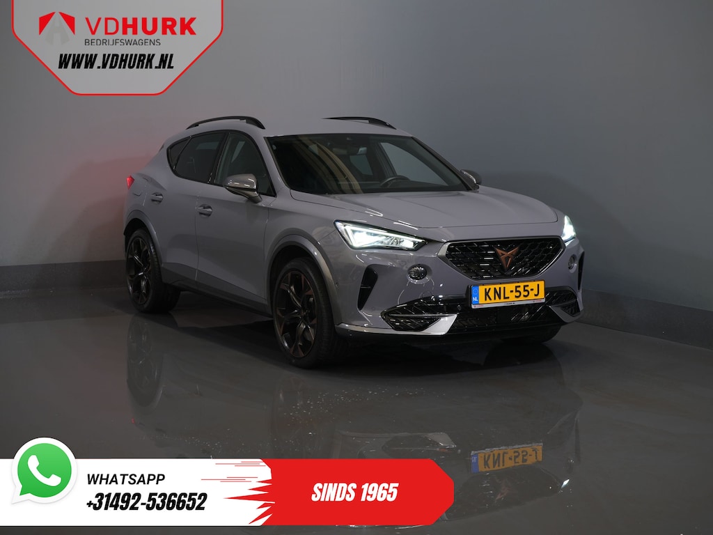 CUPRA Formentor 1.4 e-Hybrid 245 pk VZ Performance Standkachel/ Stoelverw./ Elek.klep/ Memory/ Adapt.cruise/ Navi/ Climate/ Camera/ PDC/ 19” LMV