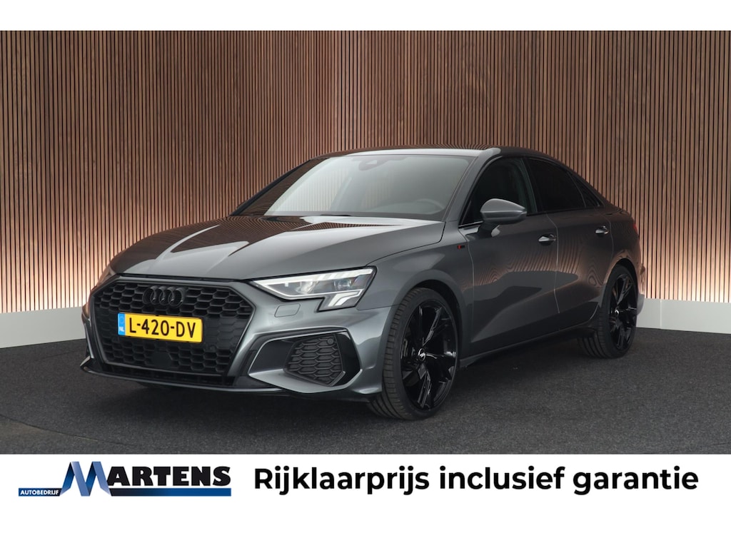 Audi A3 Limousine 35 TFSI 150pk S-Tronic 2x S-Line Stoelverwarming Privacyglass Virtual Cockpit Navigatie