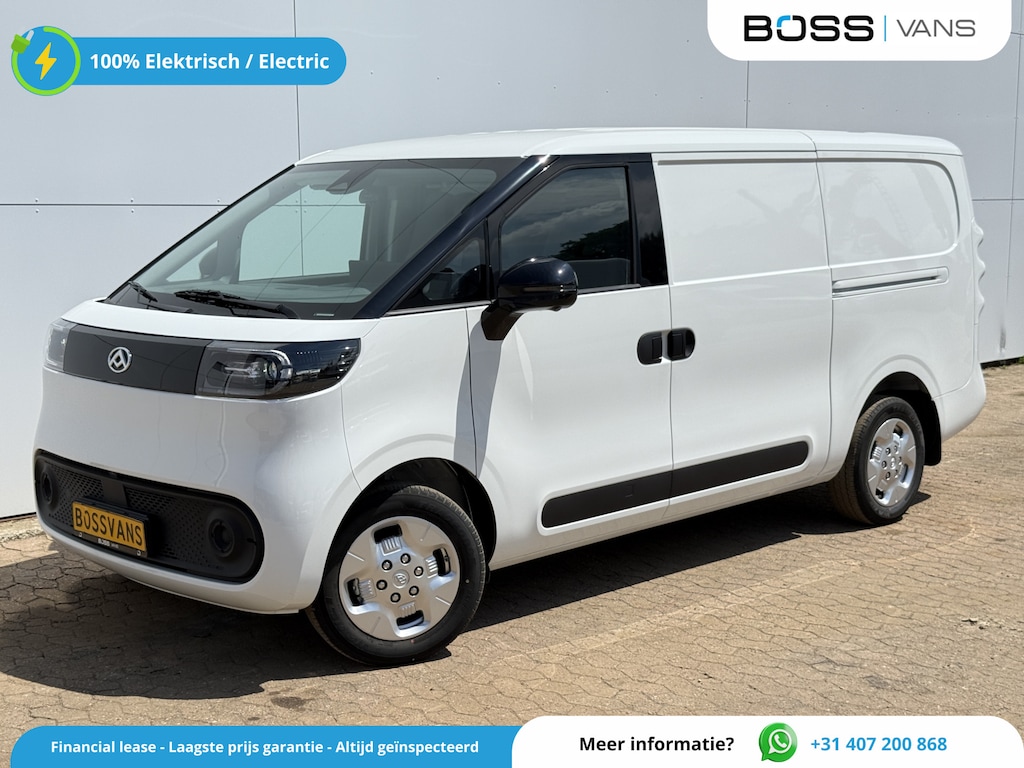 Maxus eDeliver 5 64 kWh 163PK Elektrisch! L1H1 335KM WLTP 360° Camera Dubbele schuifdeuren Snelladen Climate control Cruise control Carplay Laadkabel Parkeersensoren
