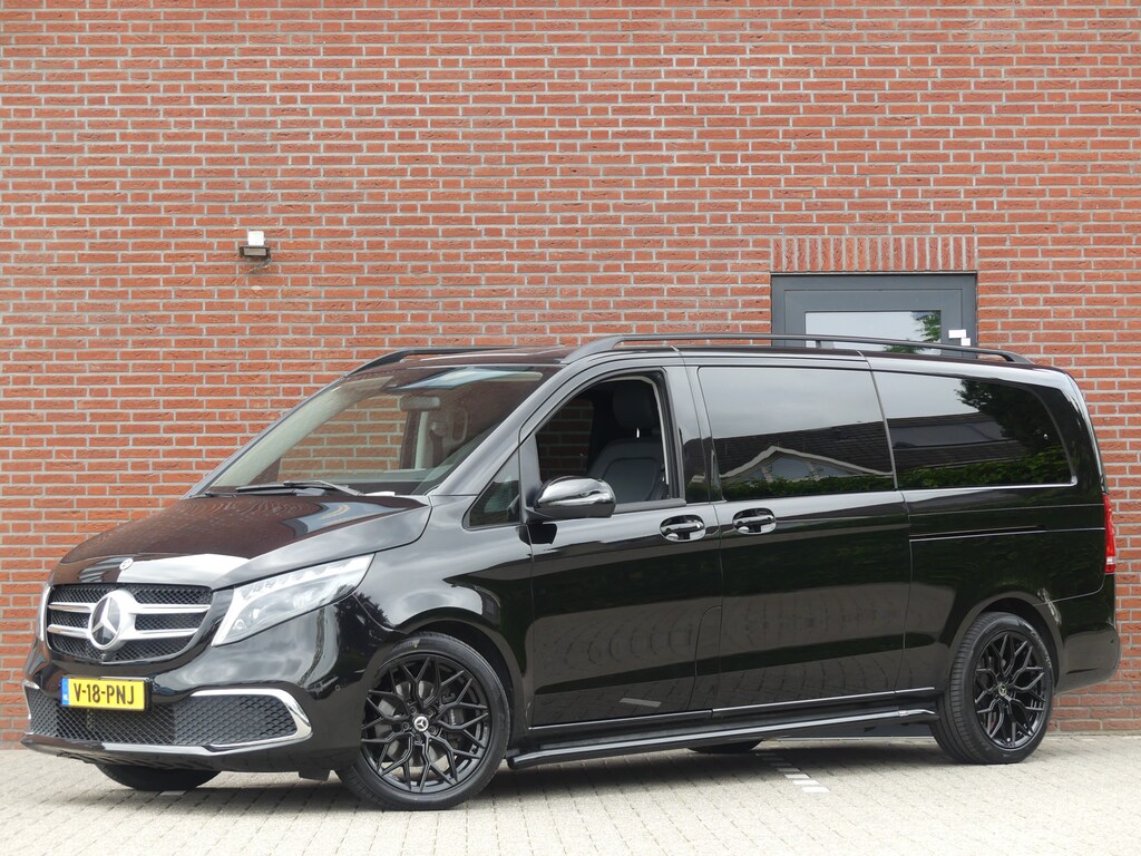 Mercedes-Benz V-klasse 300d Extra Lang Dubbel Cabine Adaptive cruise /Burmester elek deuren