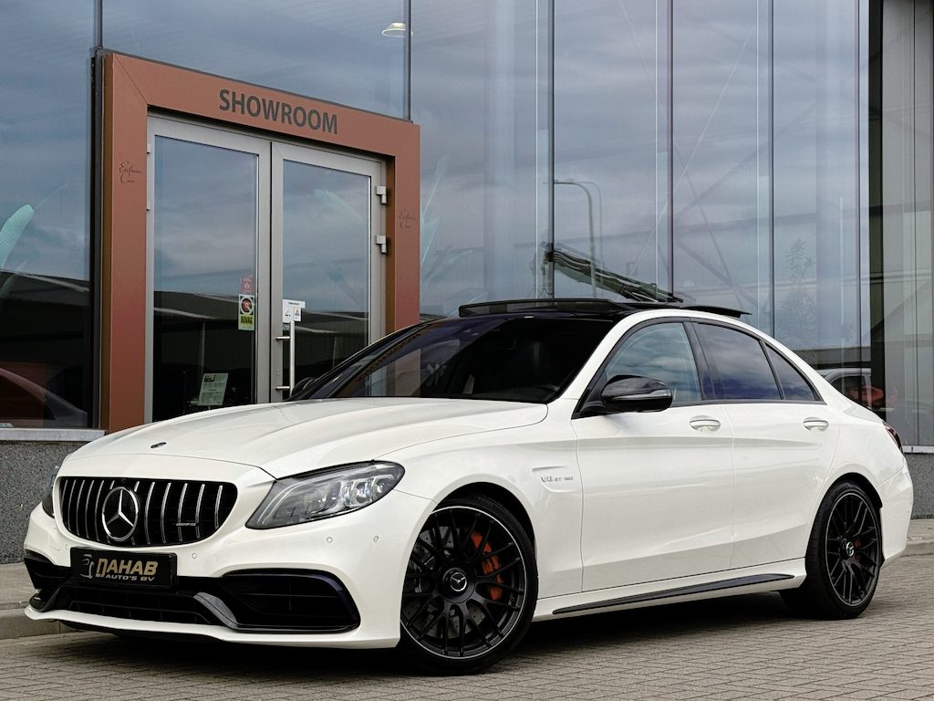 Mercedes-Benz C-klasse AMG 63 S Premium Plus Pack | Burmester | Pano | 360 | Leder | Memory | Head-up