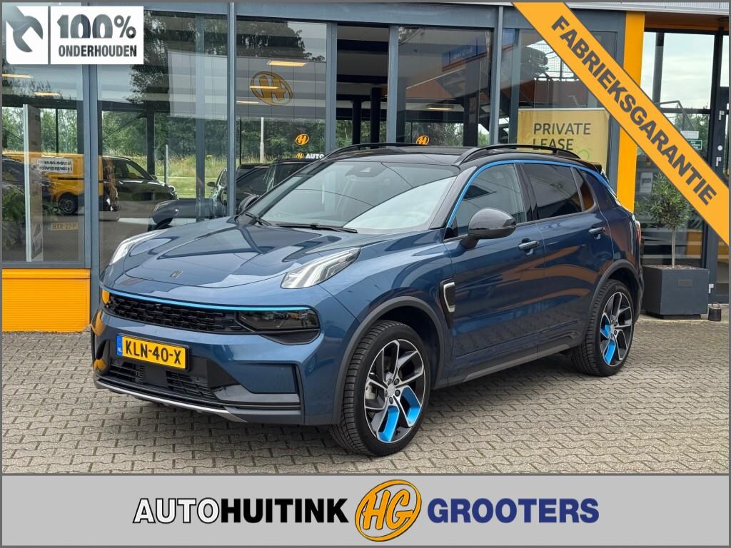 Lynk & Co 01 1.5 PHEV Hybrid 261 pk - schuif/kanteldak - Zwarte hemel - Nw Model!!!