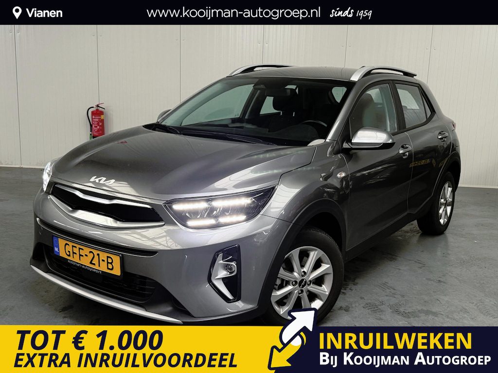 Kia Stonic 1.0 T-GDi MHEV DynamicLine NL Auto, slechts 27663km, zeer nette uitvoering, 1e eigenaar
