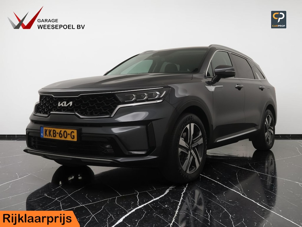 Kia Sorento 1.6 T-GDI Plug-in Hybrid 4WD Edition 7-persoons - Navigatie - Camera - Lederen bekleding - Stoel- en stuurverwarming - Fabrieksgarantie tot 05-2030