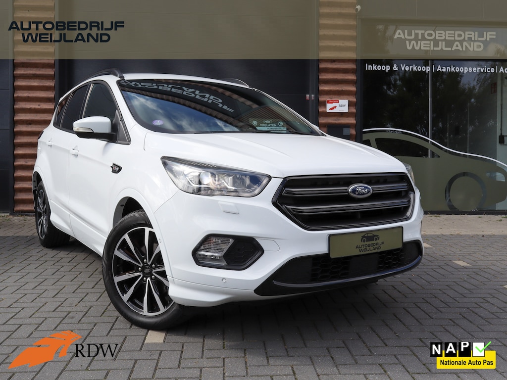 Ford Kuga 1.5 EcoBoost ST Line Trekhaak 1800kg I ST-line I PDC I Camera I Leer I NL-auto I 18" I trekhaak I Dealer onderhouden I