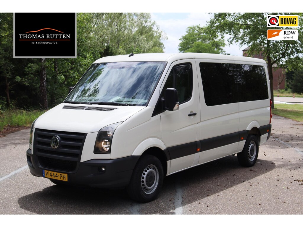 Volkswagen Crafter 35 2.5 TDI L2H1 DC Trendline 2011 | Trekhaak | Elektrische Ramen | Achterbank | 2 Sleutels | Boekjes