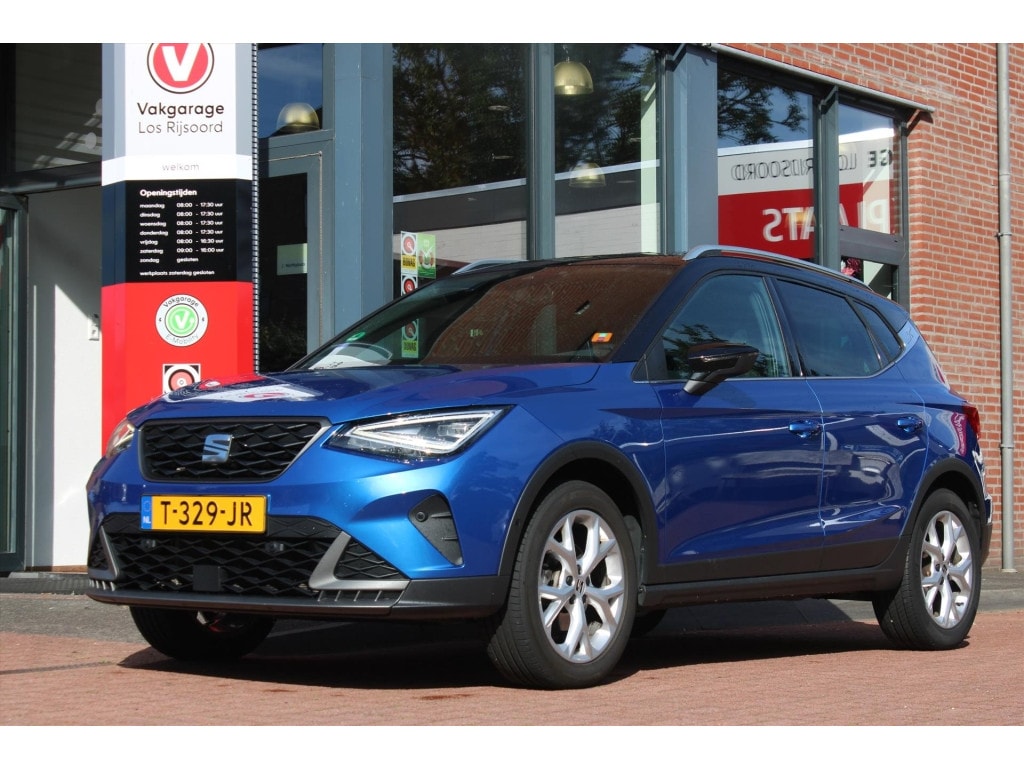 SEAT Arona 1.0 TSI *FR* Aut. | Camera | Adaptive Cruise & Climate Control | Stoelverwarming | Carplay | Navigatie | Privacy |