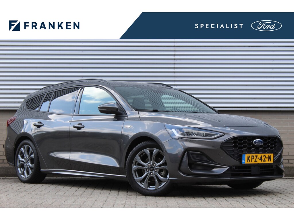 Ford Focus Wagon 1.0 EcoBoost Hybrid ST Line X | Adaptieve cruise | BLIS | Head-up | Trekhaak | Winterpack
