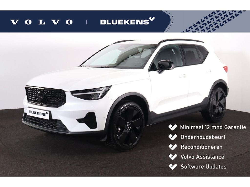 Volvo XC40 B3 Plus Black Edition - IntelliSafe Assist & Surround - 360º Camera - Harman/Kardon audio - Verwarmde voorstoelen & stuur - Parkeersensoren voor & achter - Elektr. bedienb. voorstoelen met geheugen links - Draadloze tel. lader - Standkachel - Extra getint glas - 20' LMV