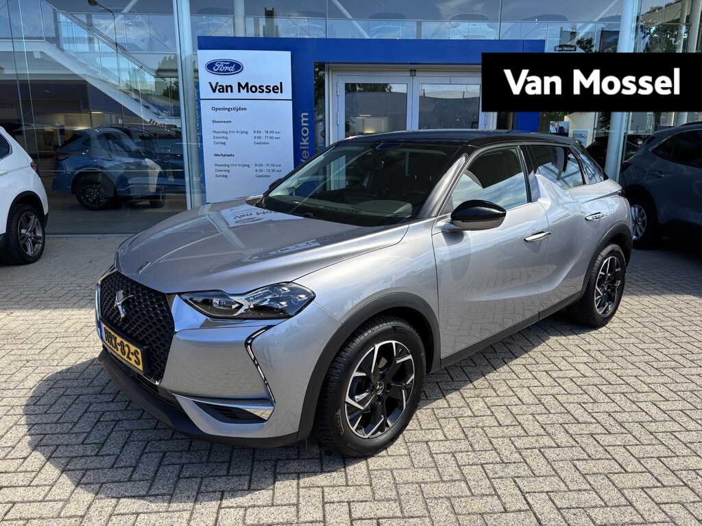 DS 3 Crossback 1.2 PureTech Performance Line+ | Leder | 360-graden camera | Stoelverwarming | Automaat | Climate Control | Cruise Control