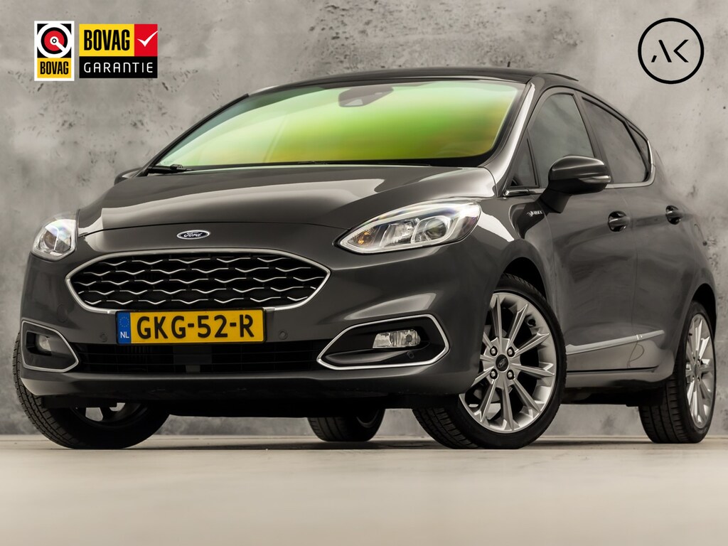Ford Fiesta 1.0 EcoBoost Vignale (FULL OPTION, PANORAMADAK, APPLE CARPLAY, CAMERA, LEDER, STOELVERWARMING, SPORTSTOELEN, GETINT GLAS, KEYLESS, NIEUWSTAAT)