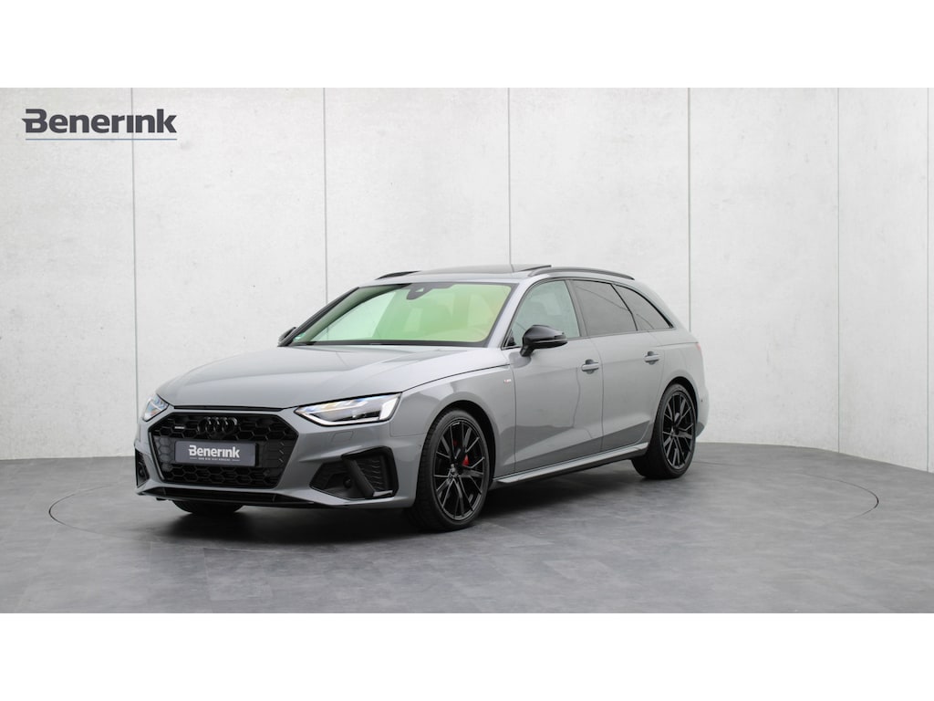 Audi A4 Avant 40 TFSI quattro S edition Competition | Massage | B&O | Panoramadak | Standkachel | Trekhaak | Matrix-led | Tour | City