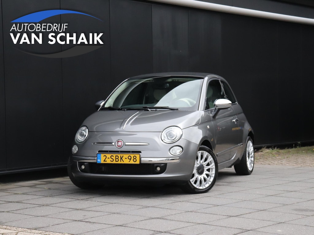 Fiat 500C 0.9 TwinAir Lounge | OPEN DAK | LEDER | ELEK. RAMEN |