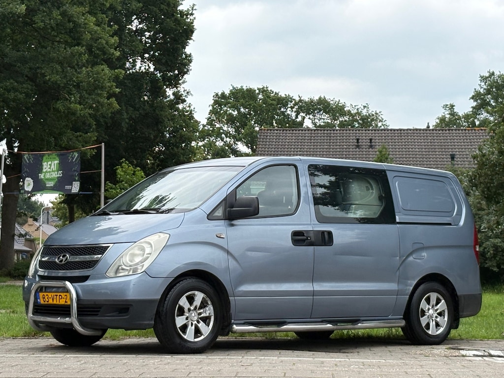 Hyundai H300 2.5 CRDi Dynamic Dubbelcabine, Airco, trekhkaak *EXPORT* Renault Trafic, Volkswagen Transporter, Opel Vivaro, Hiace