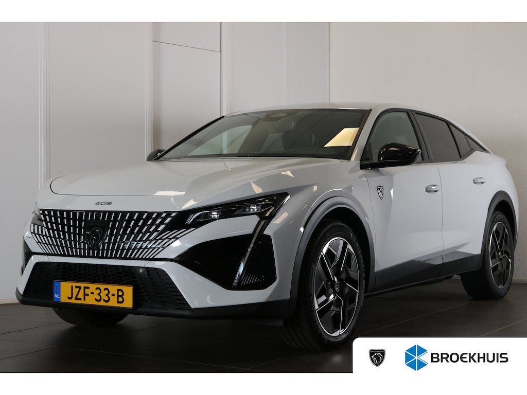 Peugeot 408 e-408 GT Avantage 58 kWh | Navi | Camera | Stoel- en stuur verwarming | Apple Carplay/Android | Ad. Cruise | DAB |