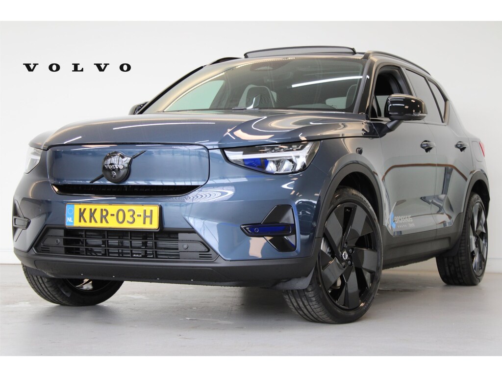 Volvo EX40 Ext. Range Europa Ultra Black Edition | Privacy glas | Power Seats | Pano-dak | Nubuck