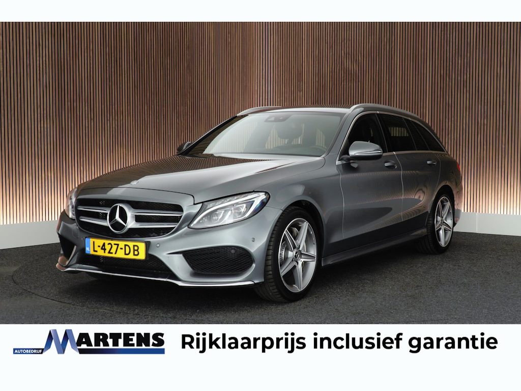 Mercedes-Benz C-klasse Estate 300 245pk Ambition AMG-Line Leder Camera Stoelverwarming Navigatie