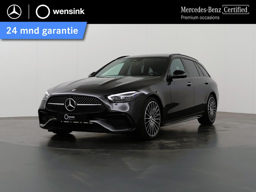 Mercedes-Benz C-klasse 180 Estate Star Edition AMG Line | Panoramadak | 19'' Lichtmetalen velgen | 360 Camera | Night Pakket | Memory Stoelen