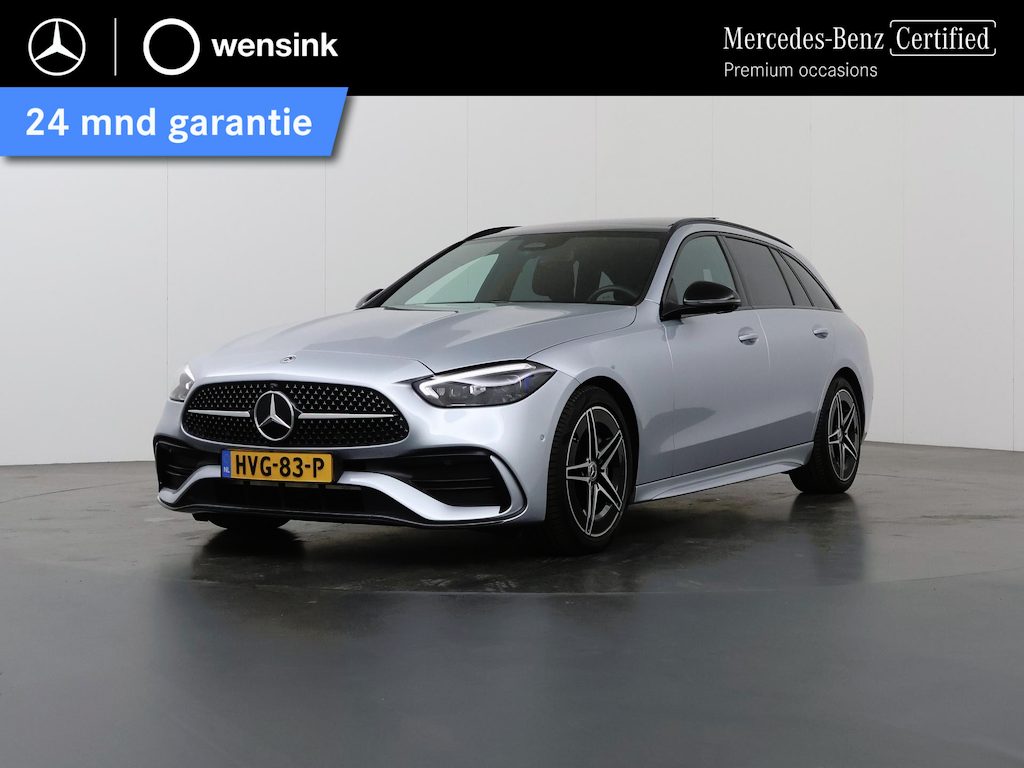 Mercedes-Benz C-klasse Estate 180 Business Solution AMG | Panoramadak | Night pakket | Memory stoelen | Keyless | Digital Light