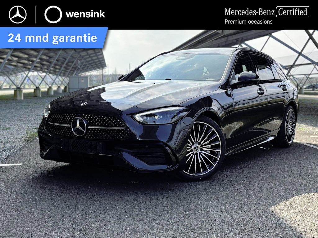 Mercedes-Benz C-klasse 180 Star Edition AMG Line | Panoramadak | Memory stoelen | 360 camera | Digital light | Sfeerverlichting |