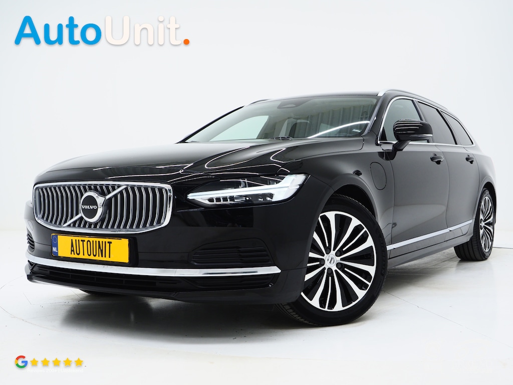 Volvo V90 2.0 T6 Plug-in hybrid AWD Long Range | Leder | Pilot Assist | Keyless | Dodehoek | Memory | Camera | LED | Carplay