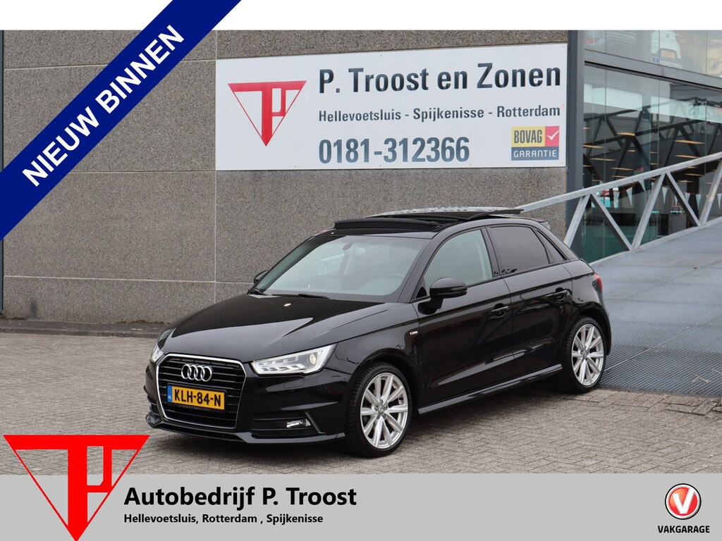 Audi A1 Sportback 1.0 TFSI S-Line Panoramadak/Stoelverwarming/Climate control/Navigatie/LED/Licht metalen velgen/Bluetooth