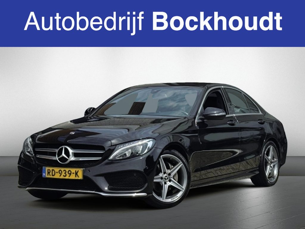 Mercedes-Benz C-klasse 180 Business Solotion AMG | Leder | Camera | Navigatie | LED